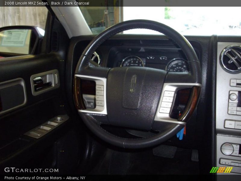 Black / Dark Charcoal 2008 Lincoln MKZ Sedan