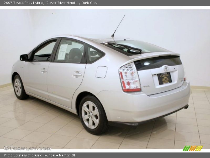 Classic Silver Metallic / Dark Gray 2007 Toyota Prius Hybrid