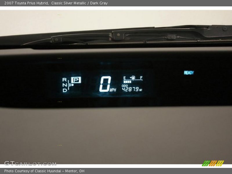 Classic Silver Metallic / Dark Gray 2007 Toyota Prius Hybrid