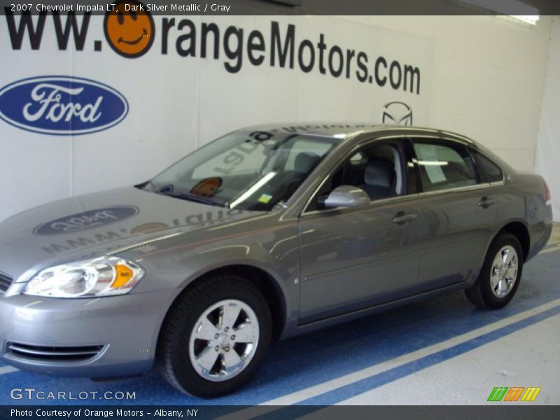 Dark Silver Metallic / Gray 2007 Chevrolet Impala LT