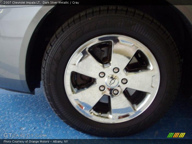 Dark Silver Metallic / Gray 2007 Chevrolet Impala LT