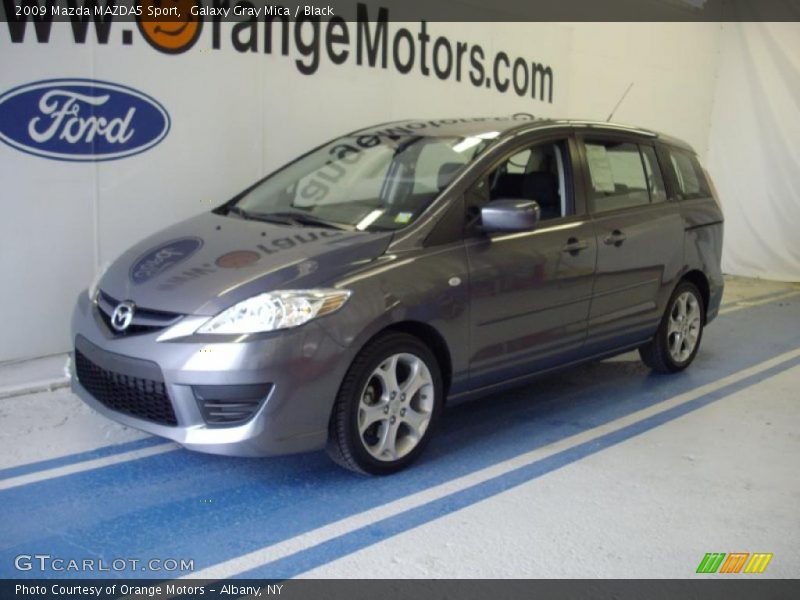 Galaxy Gray Mica / Black 2009 Mazda MAZDA5 Sport