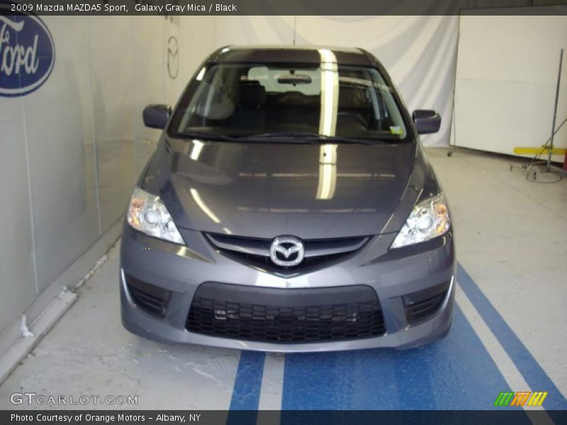 Galaxy Gray Mica / Black 2009 Mazda MAZDA5 Sport