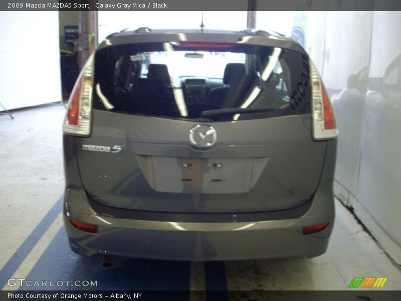 Galaxy Gray Mica / Black 2009 Mazda MAZDA5 Sport