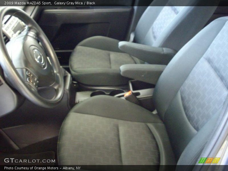 Galaxy Gray Mica / Black 2009 Mazda MAZDA5 Sport
