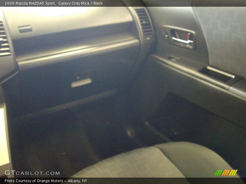 Galaxy Gray Mica / Black 2009 Mazda MAZDA5 Sport
