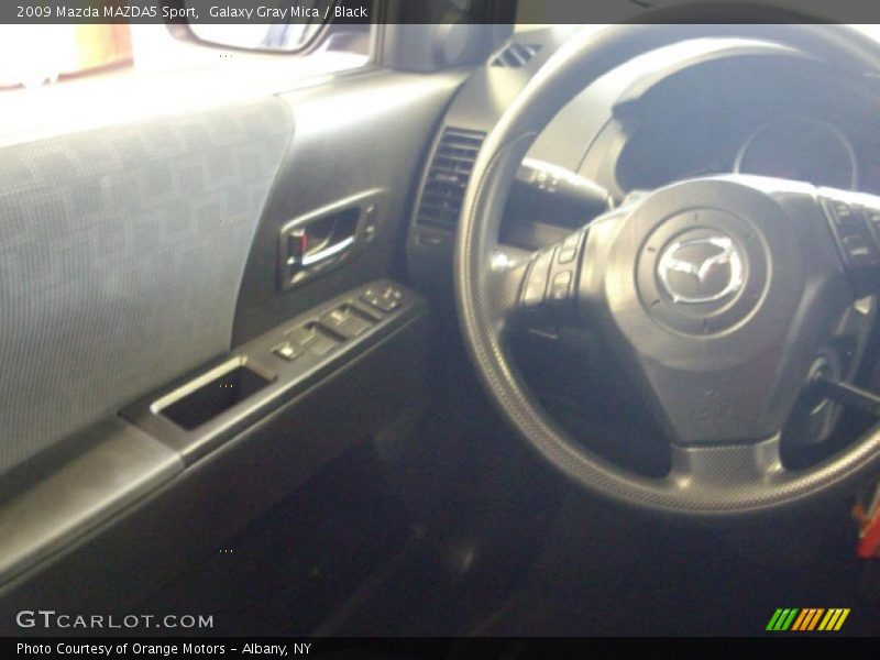 Galaxy Gray Mica / Black 2009 Mazda MAZDA5 Sport