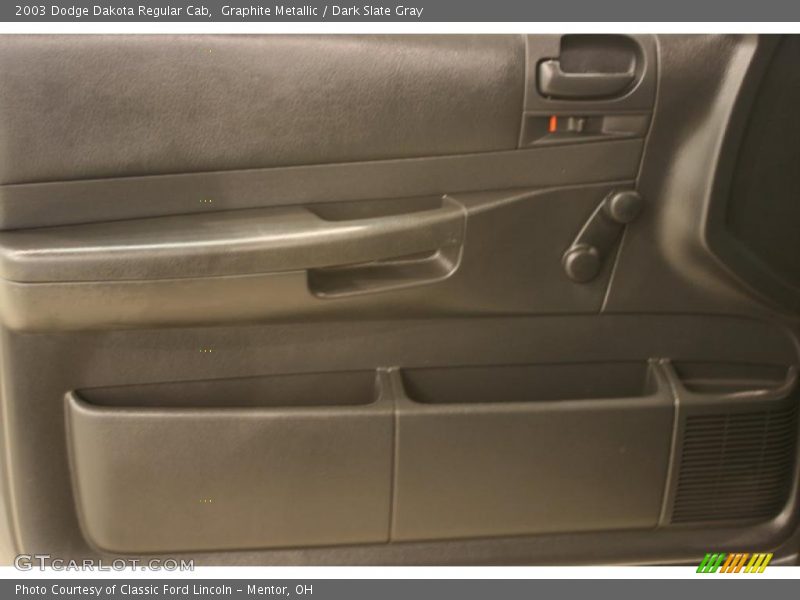 Graphite Metallic / Dark Slate Gray 2003 Dodge Dakota Regular Cab