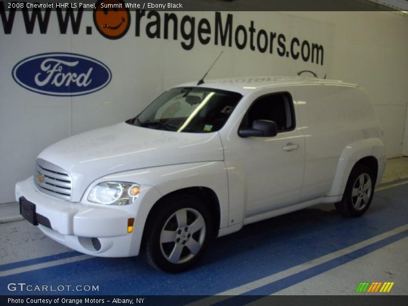 Summit White / Ebony Black 2008 Chevrolet HHR LS Panel