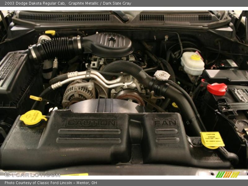 Graphite Metallic / Dark Slate Gray 2003 Dodge Dakota Regular Cab