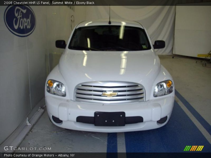 Summit White / Ebony Black 2008 Chevrolet HHR LS Panel