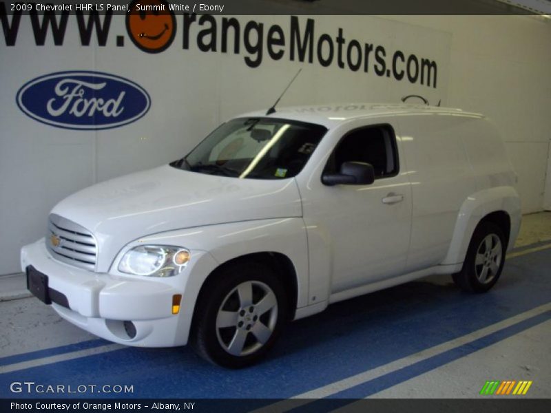 Summit White / Ebony 2009 Chevrolet HHR LS Panel