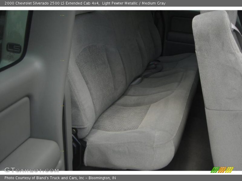 Light Pewter Metallic / Medium Gray 2000 Chevrolet Silverado 2500 LS Extended Cab 4x4