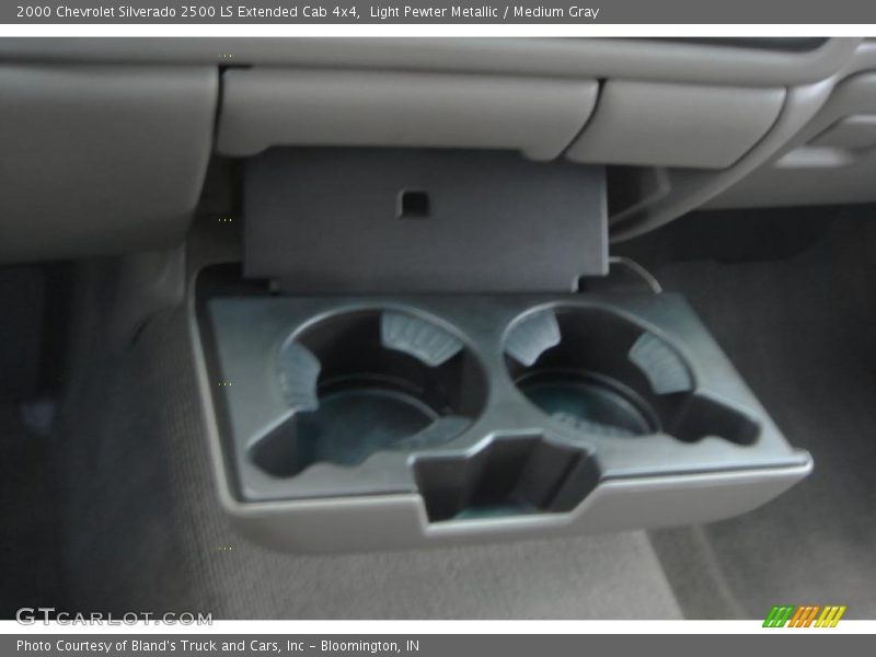Light Pewter Metallic / Medium Gray 2000 Chevrolet Silverado 2500 LS Extended Cab 4x4