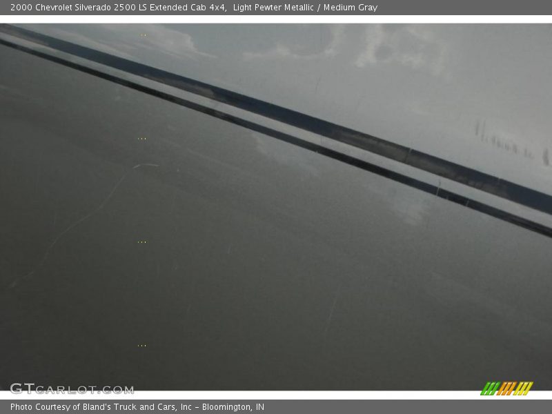 Light Pewter Metallic / Medium Gray 2000 Chevrolet Silverado 2500 LS Extended Cab 4x4