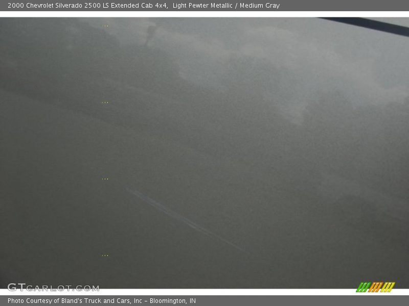 Light Pewter Metallic / Medium Gray 2000 Chevrolet Silverado 2500 LS Extended Cab 4x4