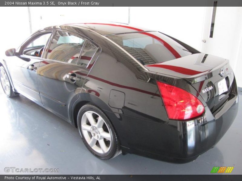 Onyx Black / Frost Gray 2004 Nissan Maxima 3.5 SE