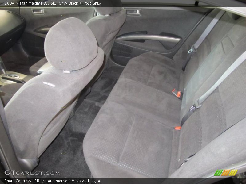 Onyx Black / Frost Gray 2004 Nissan Maxima 3.5 SE