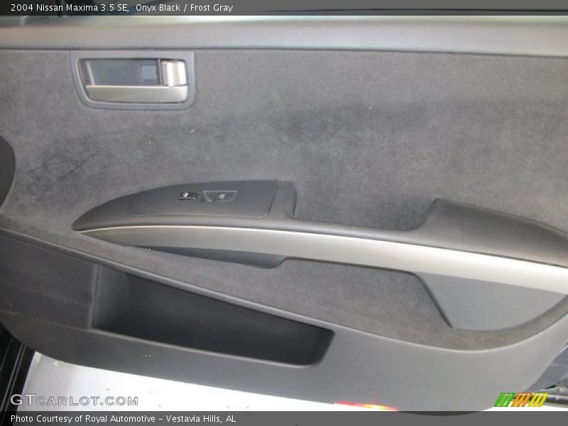 Onyx Black / Frost Gray 2004 Nissan Maxima 3.5 SE