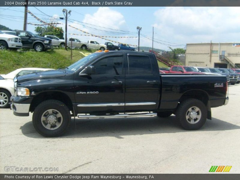 Black / Dark Slate Gray 2004 Dodge Ram 2500 Laramie Quad Cab 4x4