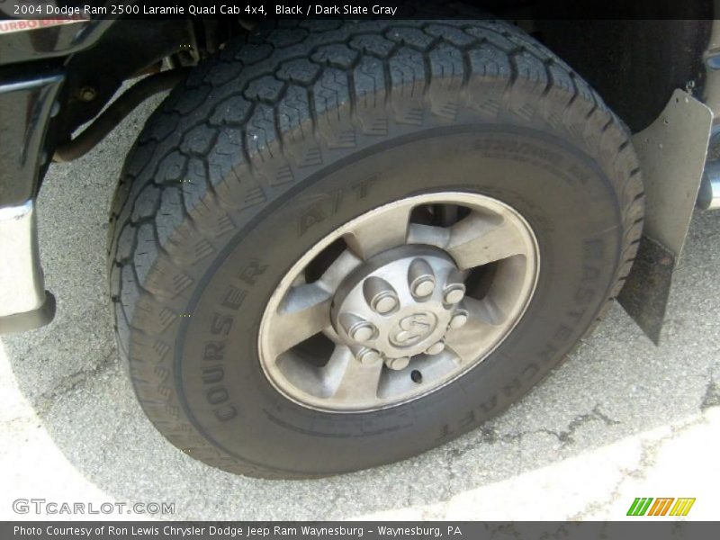 Black / Dark Slate Gray 2004 Dodge Ram 2500 Laramie Quad Cab 4x4