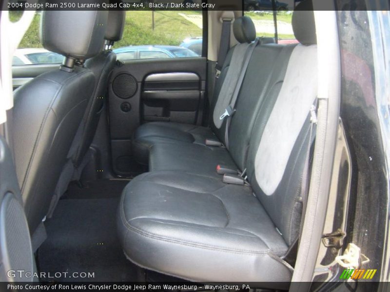 Black / Dark Slate Gray 2004 Dodge Ram 2500 Laramie Quad Cab 4x4