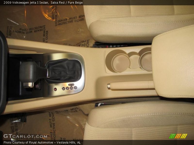 Salsa Red / Pure Beige 2009 Volkswagen Jetta S Sedan