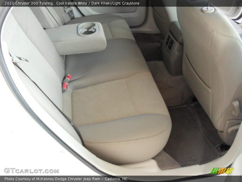 Cool Vanilla White / Dark Khaki/Light Graystone 2010 Chrysler 300 Touring