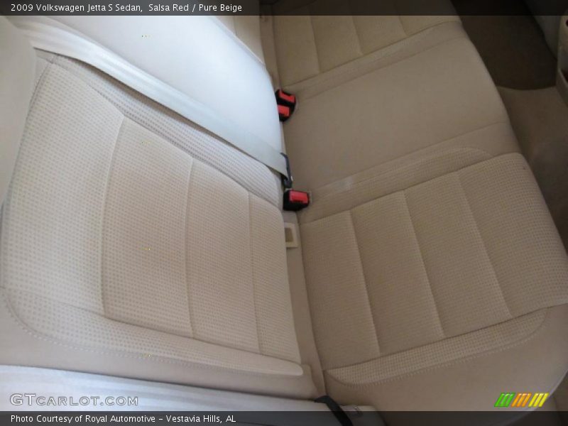 Salsa Red / Pure Beige 2009 Volkswagen Jetta S Sedan