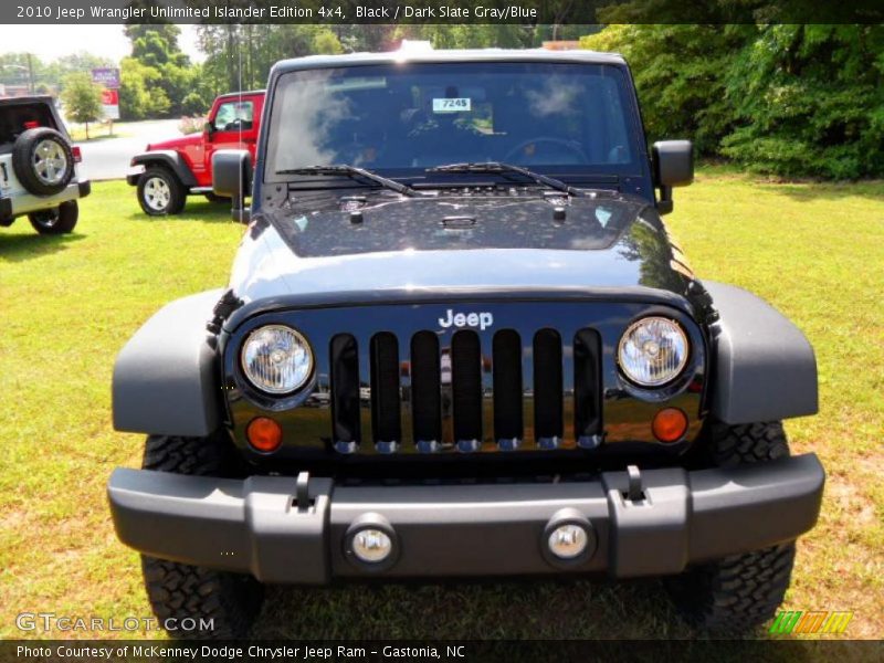 Black / Dark Slate Gray/Blue 2010 Jeep Wrangler Unlimited Islander Edition 4x4