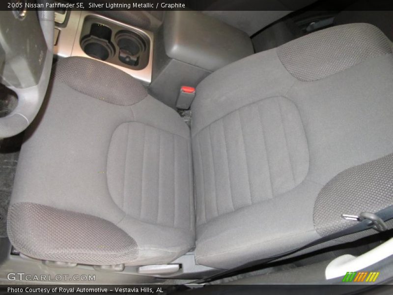 Silver Lightning Metallic / Graphite 2005 Nissan Pathfinder SE
