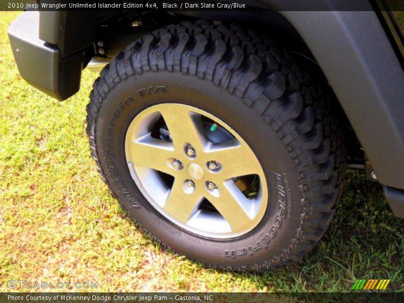 Black / Dark Slate Gray/Blue 2010 Jeep Wrangler Unlimited Islander Edition 4x4