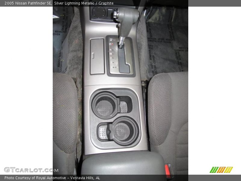 Silver Lightning Metallic / Graphite 2005 Nissan Pathfinder SE