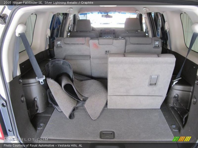 Silver Lightning Metallic / Graphite 2005 Nissan Pathfinder SE