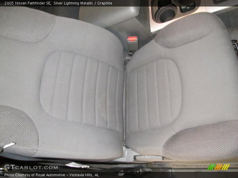 Silver Lightning Metallic / Graphite 2005 Nissan Pathfinder SE