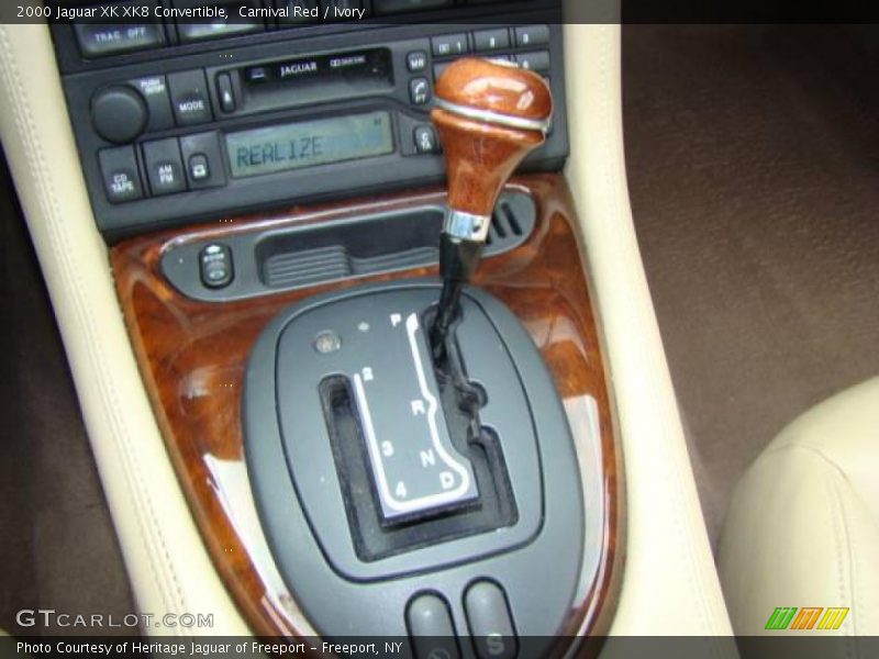 Carnival Red / Ivory 2000 Jaguar XK XK8 Convertible