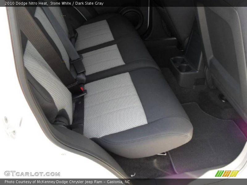 Stone White / Dark Slate Gray 2010 Dodge Nitro Heat