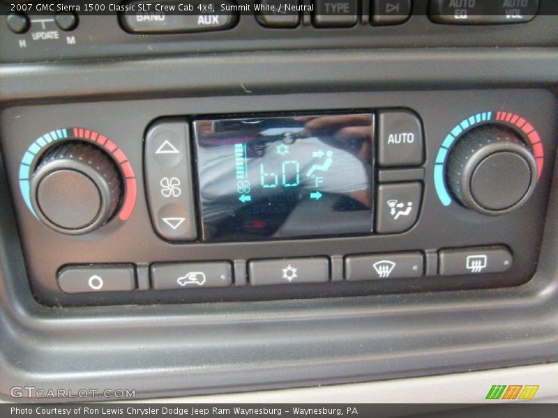 Summit White / Neutral 2007 GMC Sierra 1500 Classic SLT Crew Cab 4x4