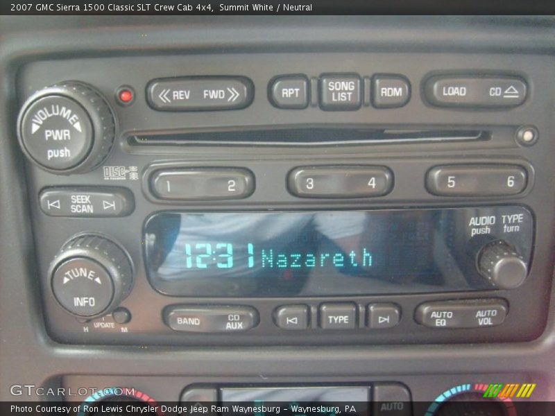 Summit White / Neutral 2007 GMC Sierra 1500 Classic SLT Crew Cab 4x4