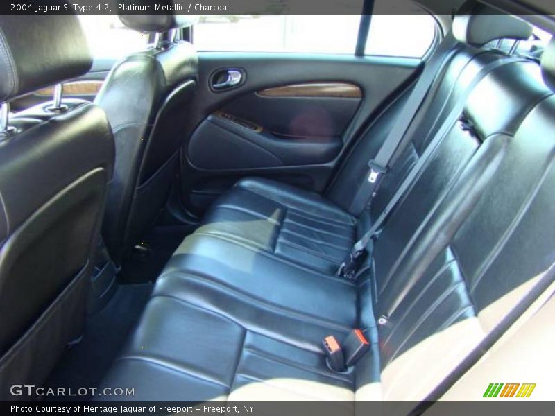 Platinum Metallic / Charcoal 2004 Jaguar S-Type 4.2