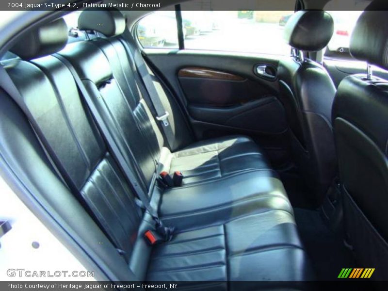 Platinum Metallic / Charcoal 2004 Jaguar S-Type 4.2