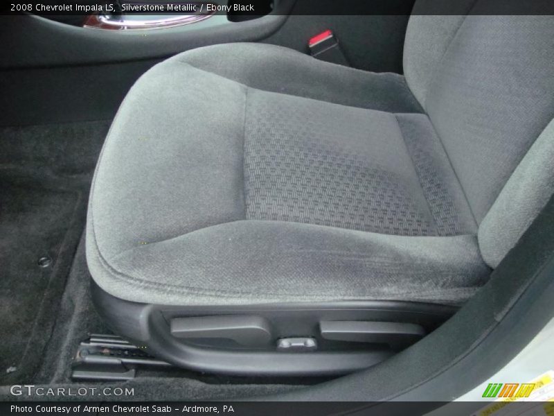 Silverstone Metallic / Ebony Black 2008 Chevrolet Impala LS
