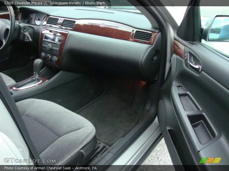 Silverstone Metallic / Ebony Black 2008 Chevrolet Impala LS