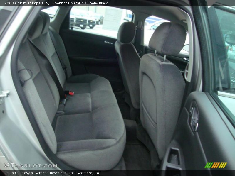 Silverstone Metallic / Ebony Black 2008 Chevrolet Impala LS