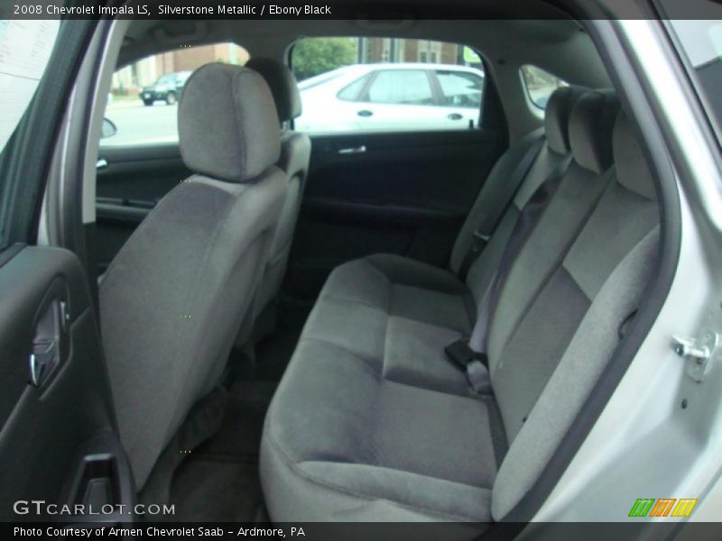Silverstone Metallic / Ebony Black 2008 Chevrolet Impala LS