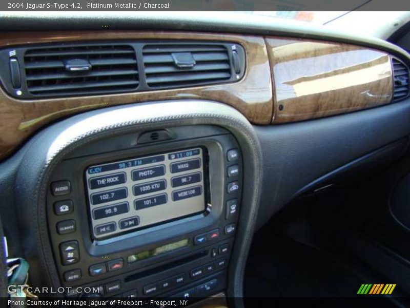Platinum Metallic / Charcoal 2004 Jaguar S-Type 4.2