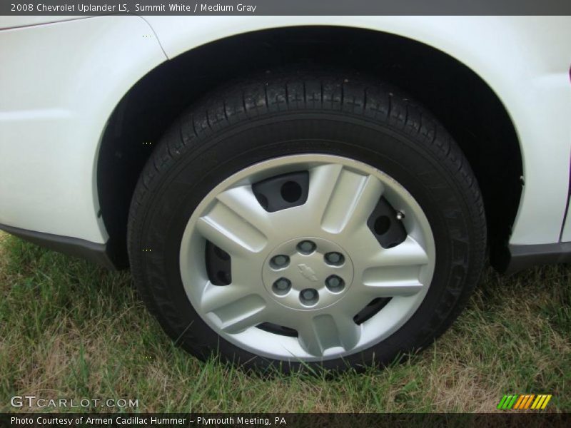 Summit White / Medium Gray 2008 Chevrolet Uplander LS