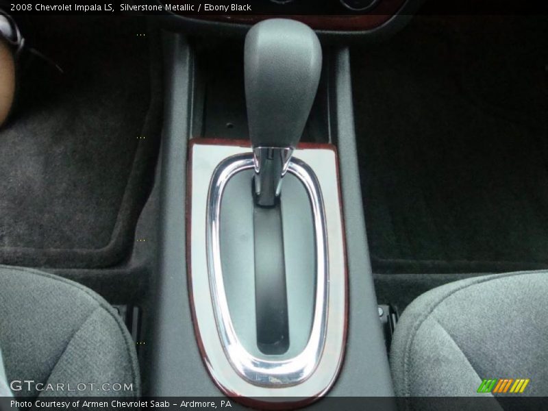 Silverstone Metallic / Ebony Black 2008 Chevrolet Impala LS