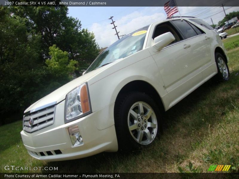 White Diamond / Cashmere 2007 Cadillac SRX 4 V6 AWD