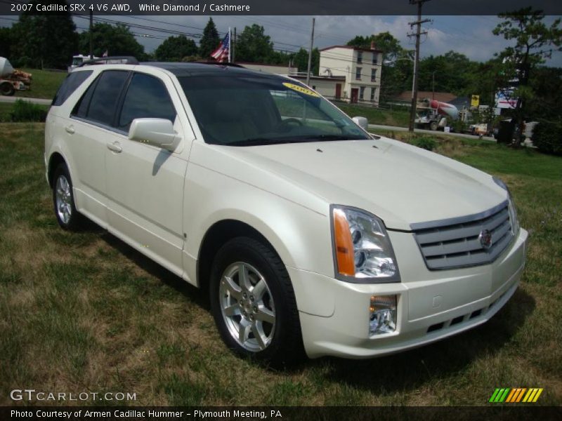 White Diamond / Cashmere 2007 Cadillac SRX 4 V6 AWD